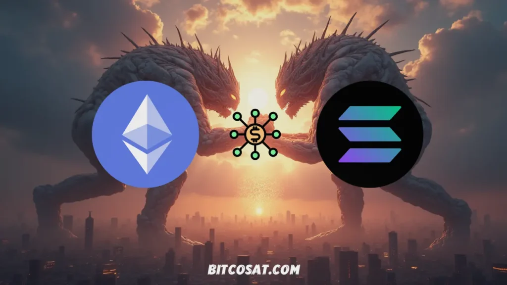 تصارع عملة سولانا وايثريوم على تاج التمويل اللامركزي