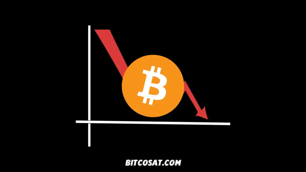 هبوط البيتكوين