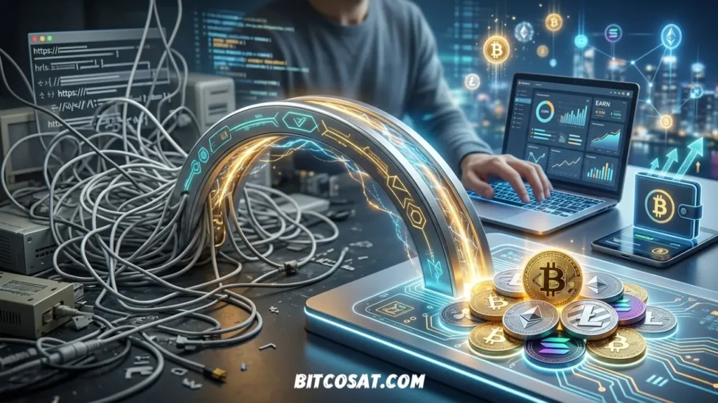 ربح العملات الرقمية من اختصار الروابط