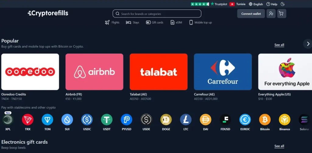 Cryptorefills